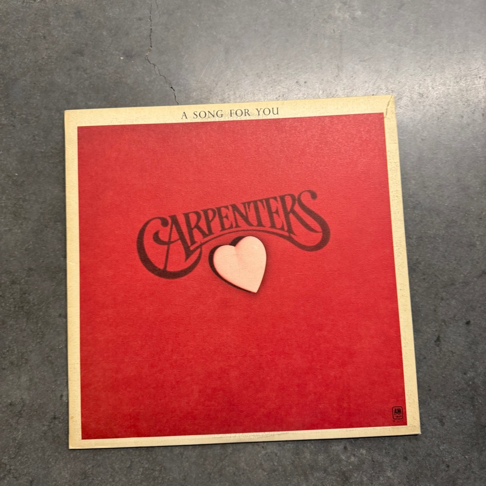 Carpenters A Song For You Vinyl LP Album 1972 A&M Records SP-3511 Pop Rock